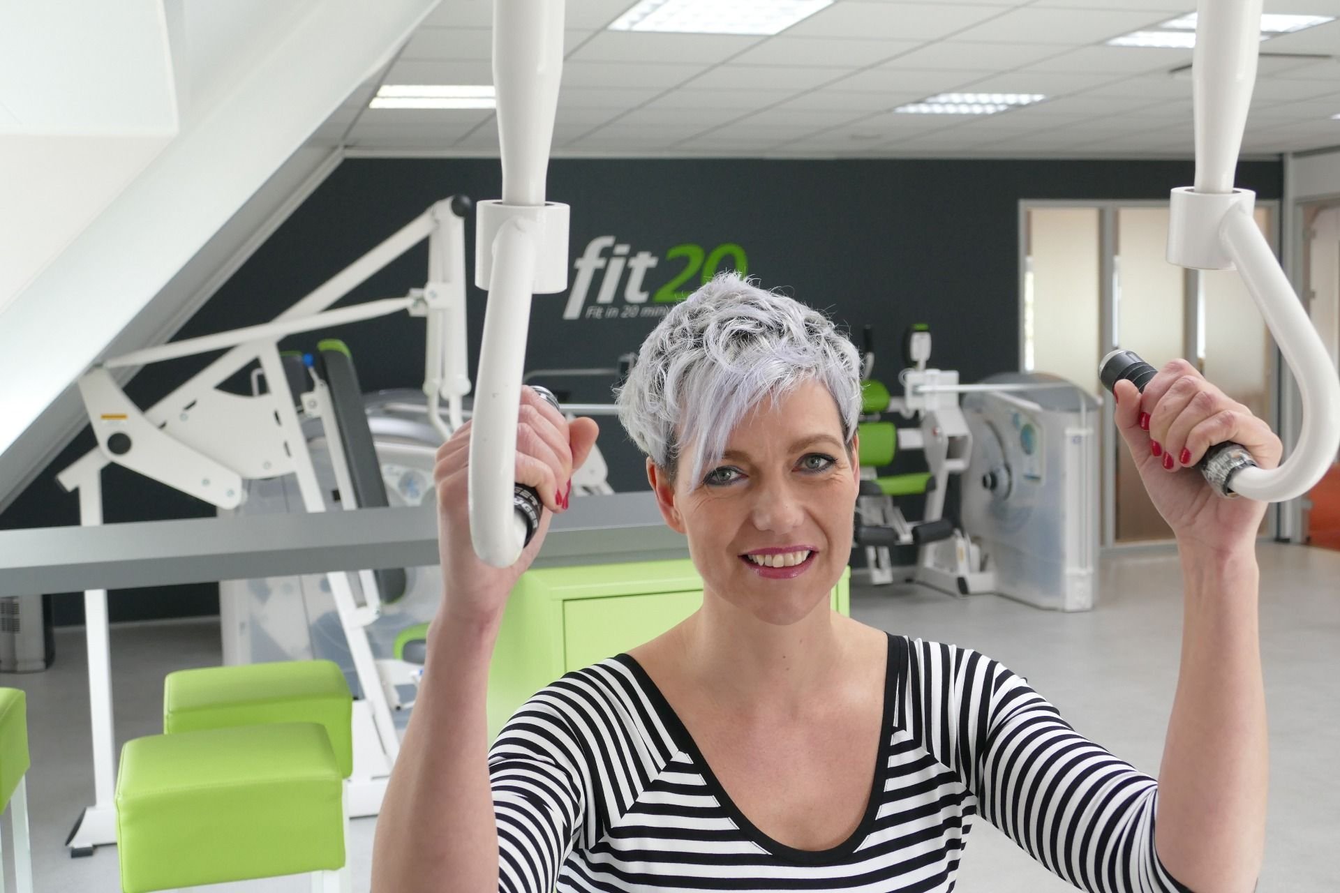 Heidy traint in de fit20 studio